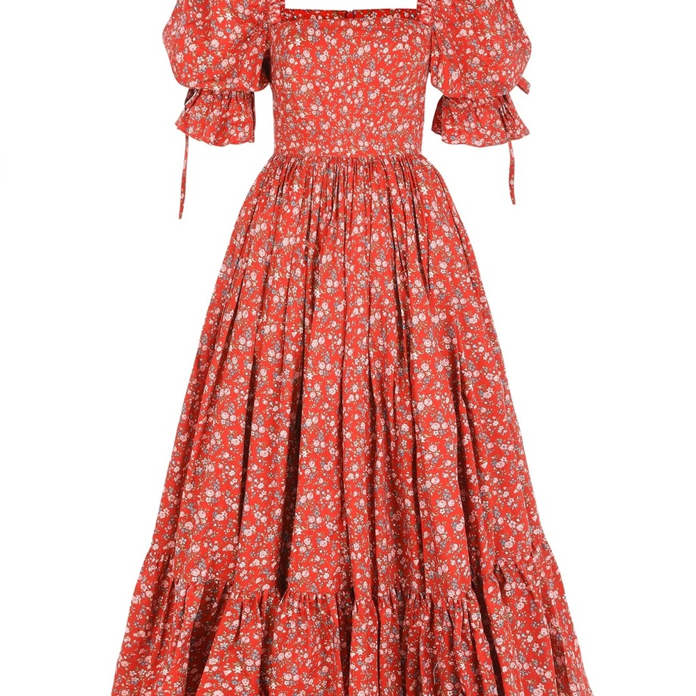 Selkie Market Dress in Jam Cake Size L